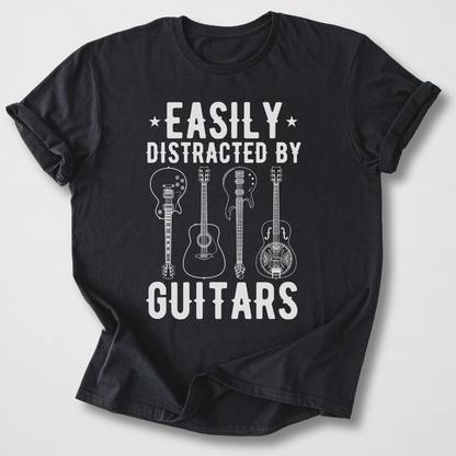 Easily Distracted By Guitars T-Shirt