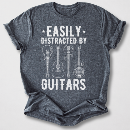 Easily Distracted By Guitars T-Shirt