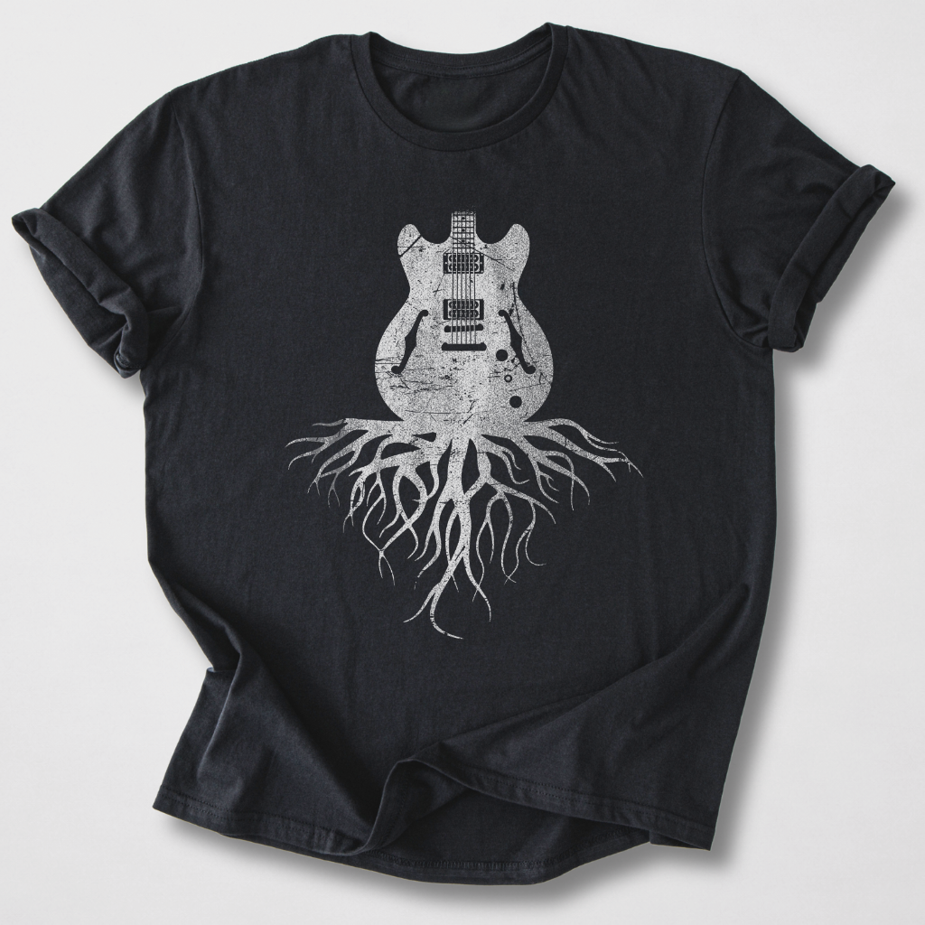 Roots Of Rock Guitar T-Shirt