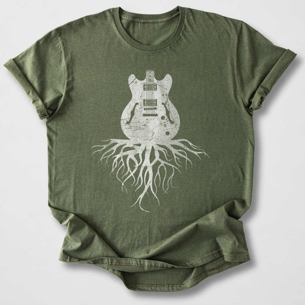 Roots Of Rock Guitar T-Shirt