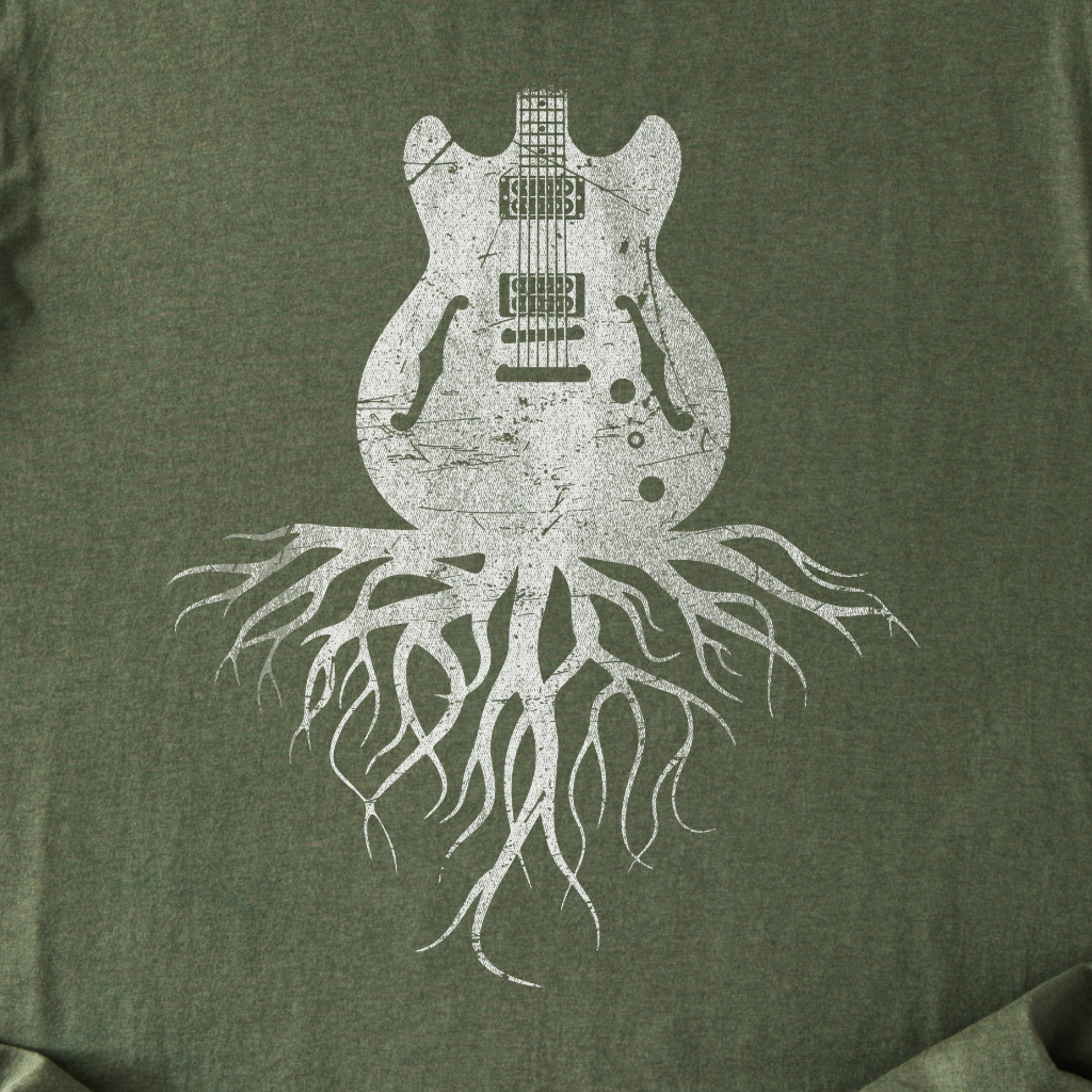Roots Of Rock Guitar T-Shirt