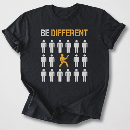 Be Different Guitar T-Shirt
