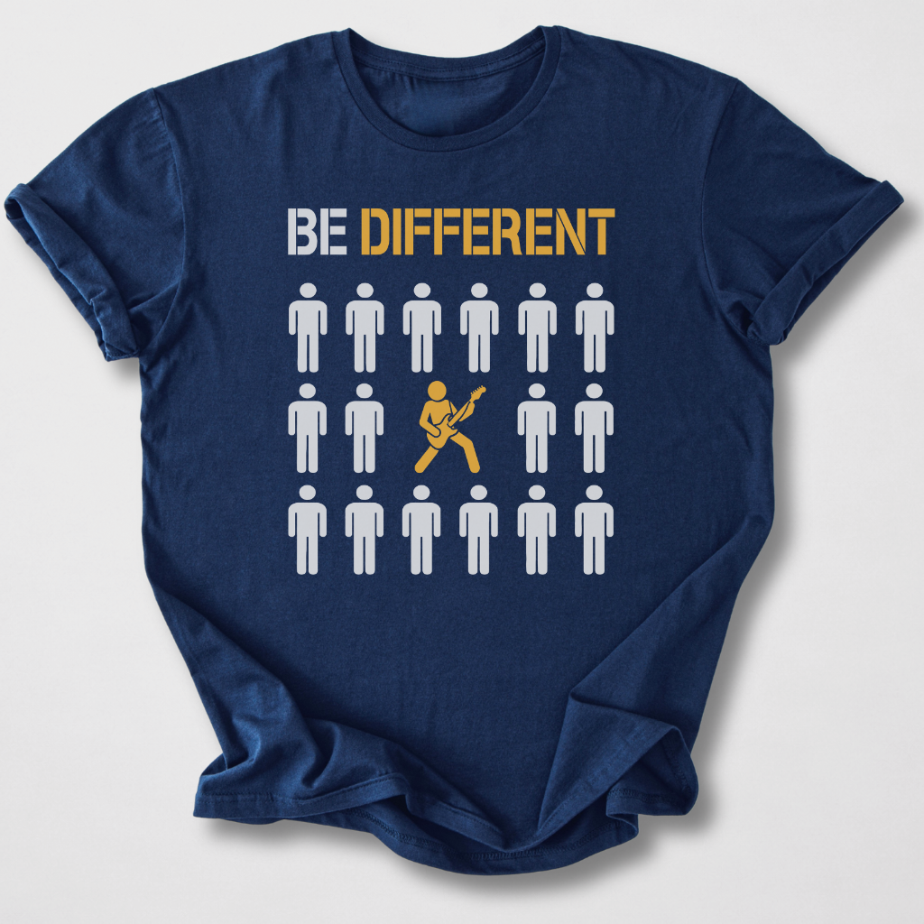 Be Different Guitar T-Shirt
