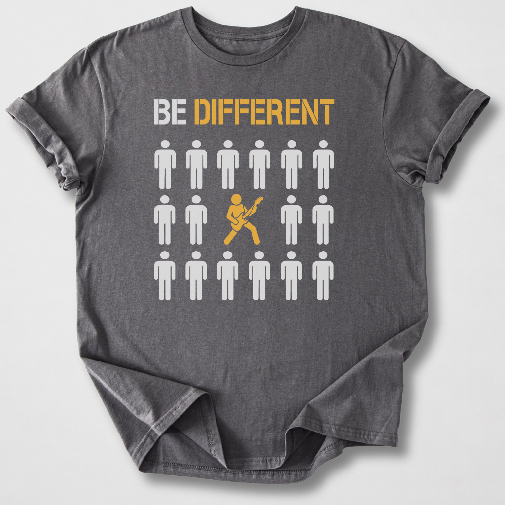 Be Different Guitar T-Shirt