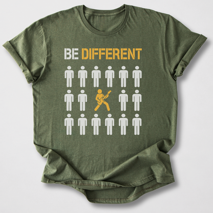 Be Different Guitar T-Shirt