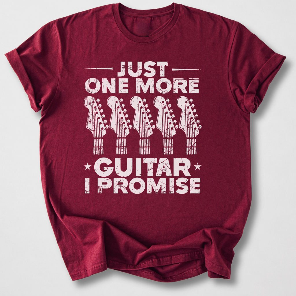 Just One More Guitar T-Shirt