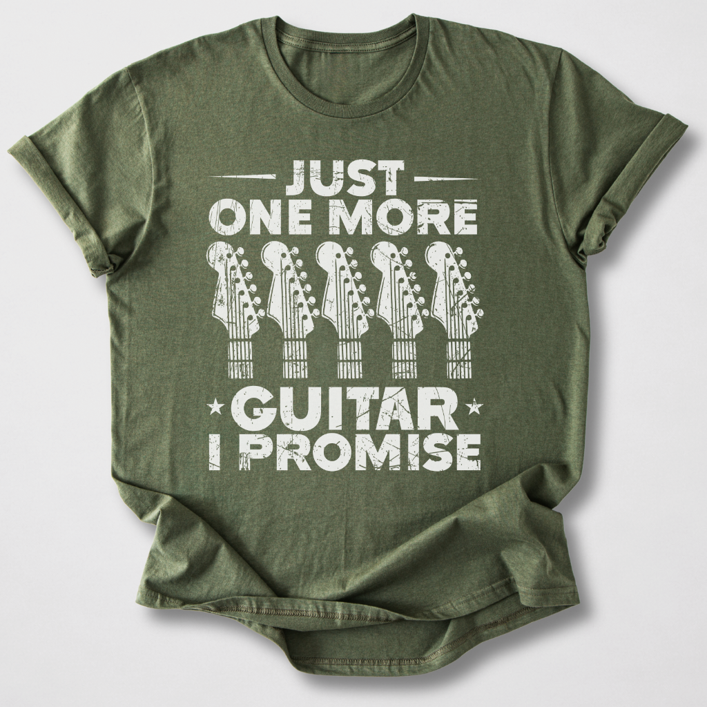 Just One More Guitar T-Shirt