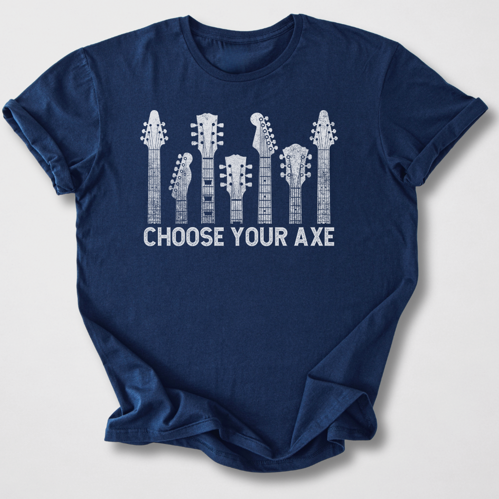 Choose Your Axe Guitar T-Shirt