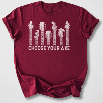 Choose Your Axe Guitar T-Shirt