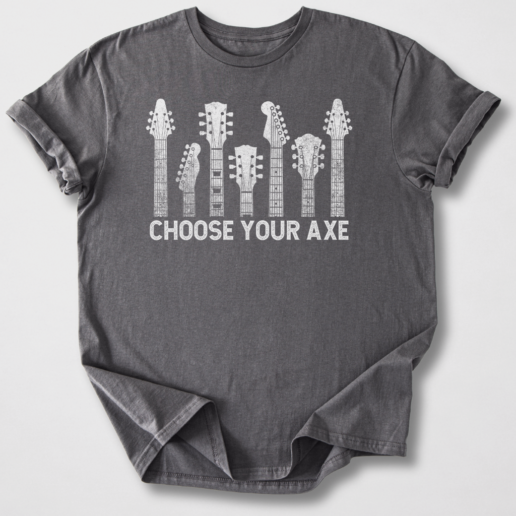 Choose Your Axe Guitar T-Shirt