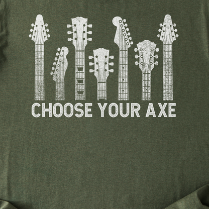 Choose Your Axe Guitar T-Shirt