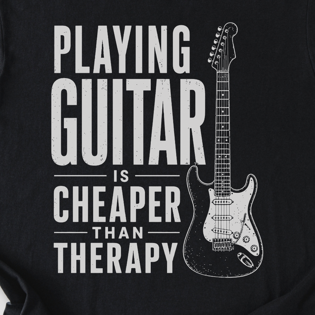 Guitar Is Therapy T-Shirt