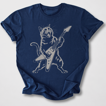 Distortion Kitty Guitar T-Shirt