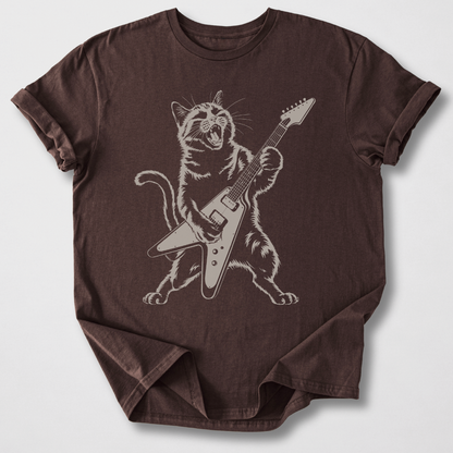 Distortion Kitty Guitar T-Shirt