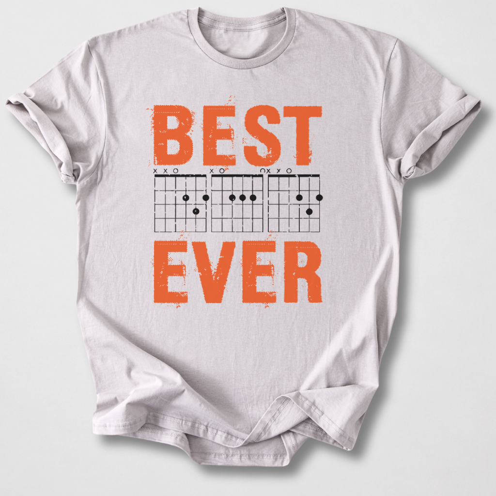 Best DAD Ever Guitar T-Shirt