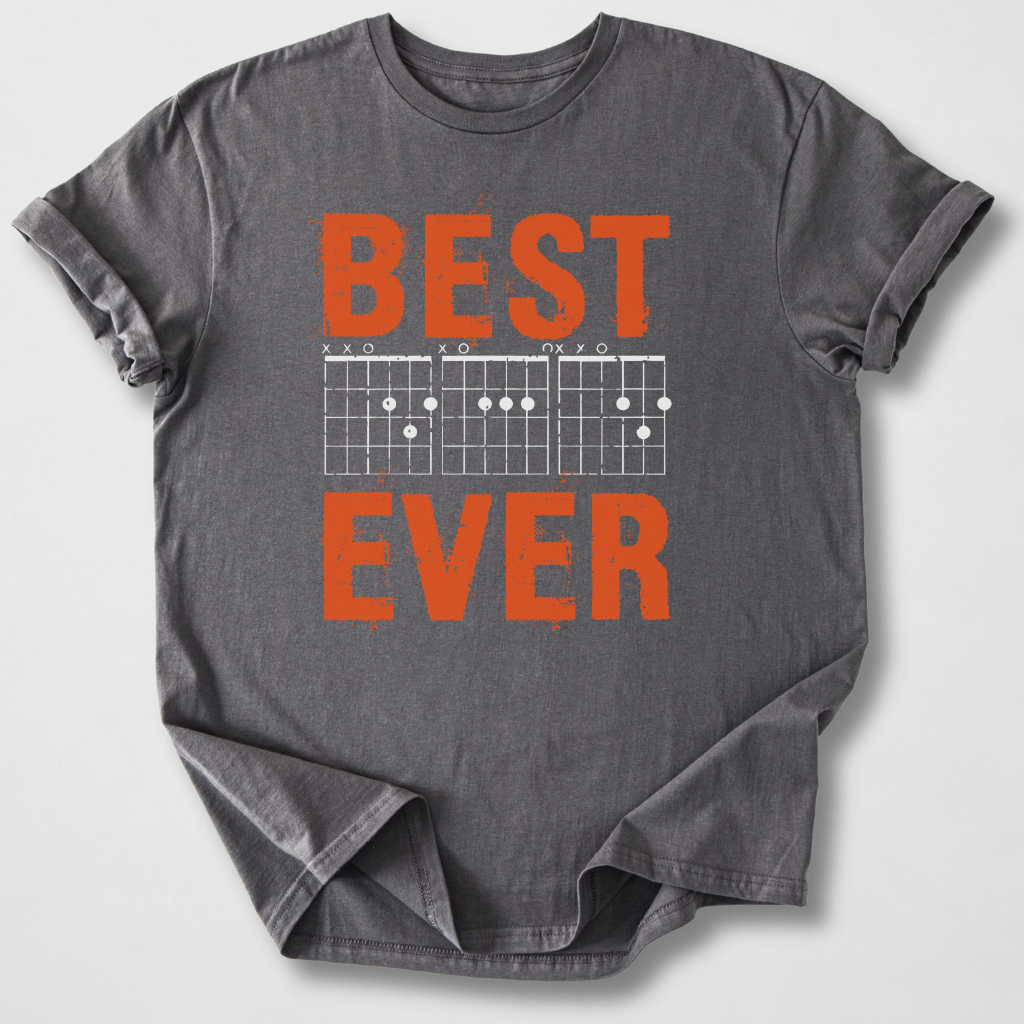 Best DAD Ever Guitar T-Shirt