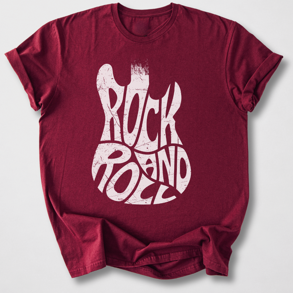 Rock And Roll Guitar T-Shirt