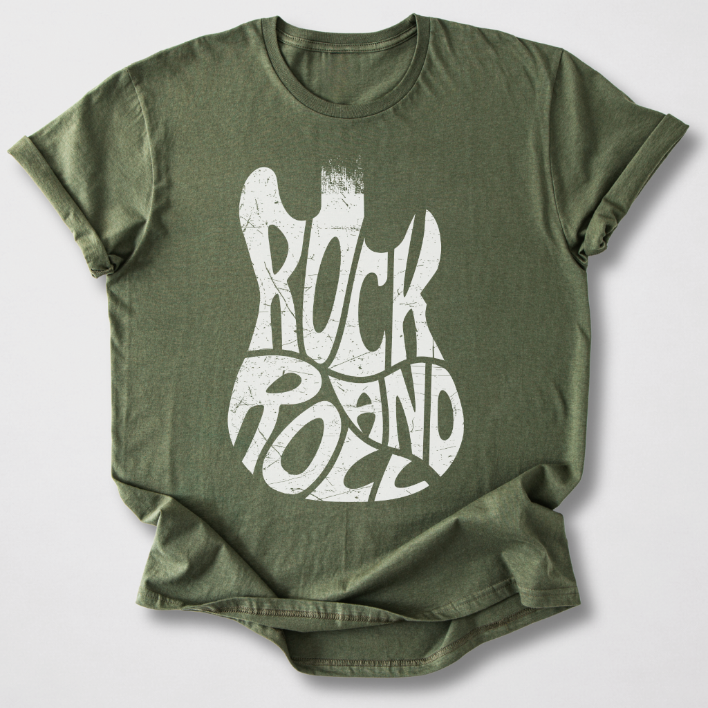 Rock And Roll Guitar T-Shirt