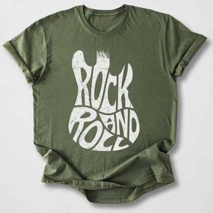 Rock And Roll Guitar T-Shirt
