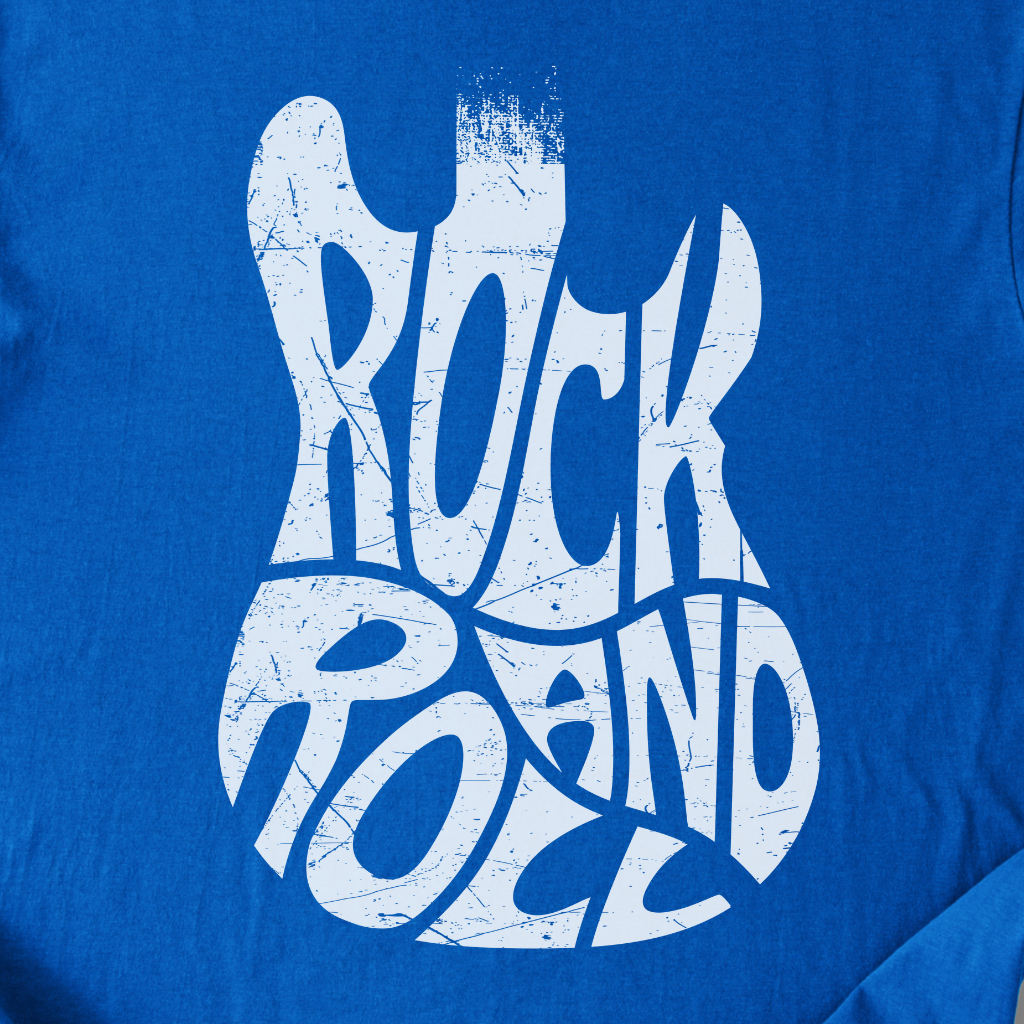Rock And Roll Guitar T-Shirt