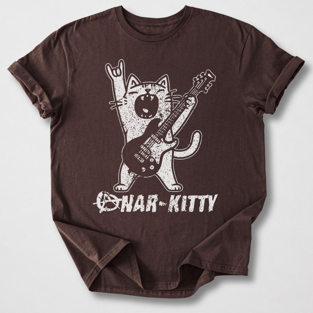 Anar-Kitty Guitar T-Shirt