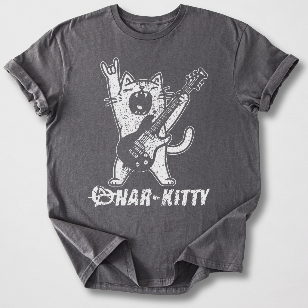 Anar-Kitty Guitar T-Shirt