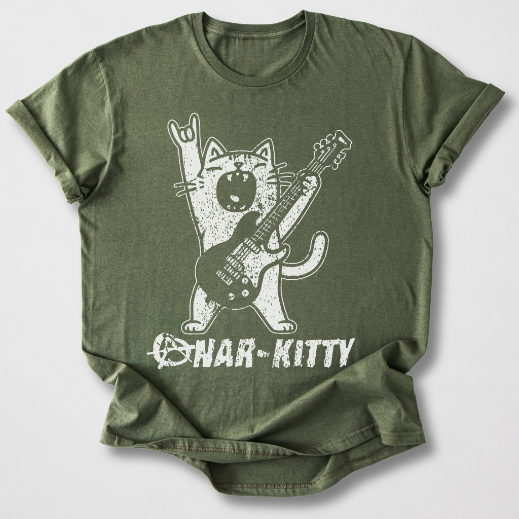 Anar-Kitty Guitar T-Shirt