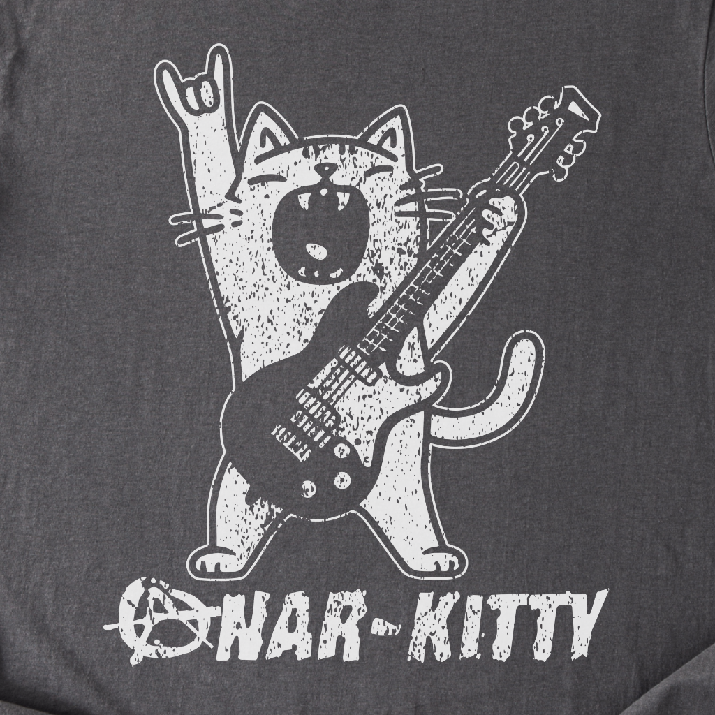 Anar-Kitty Guitar T-Shirt