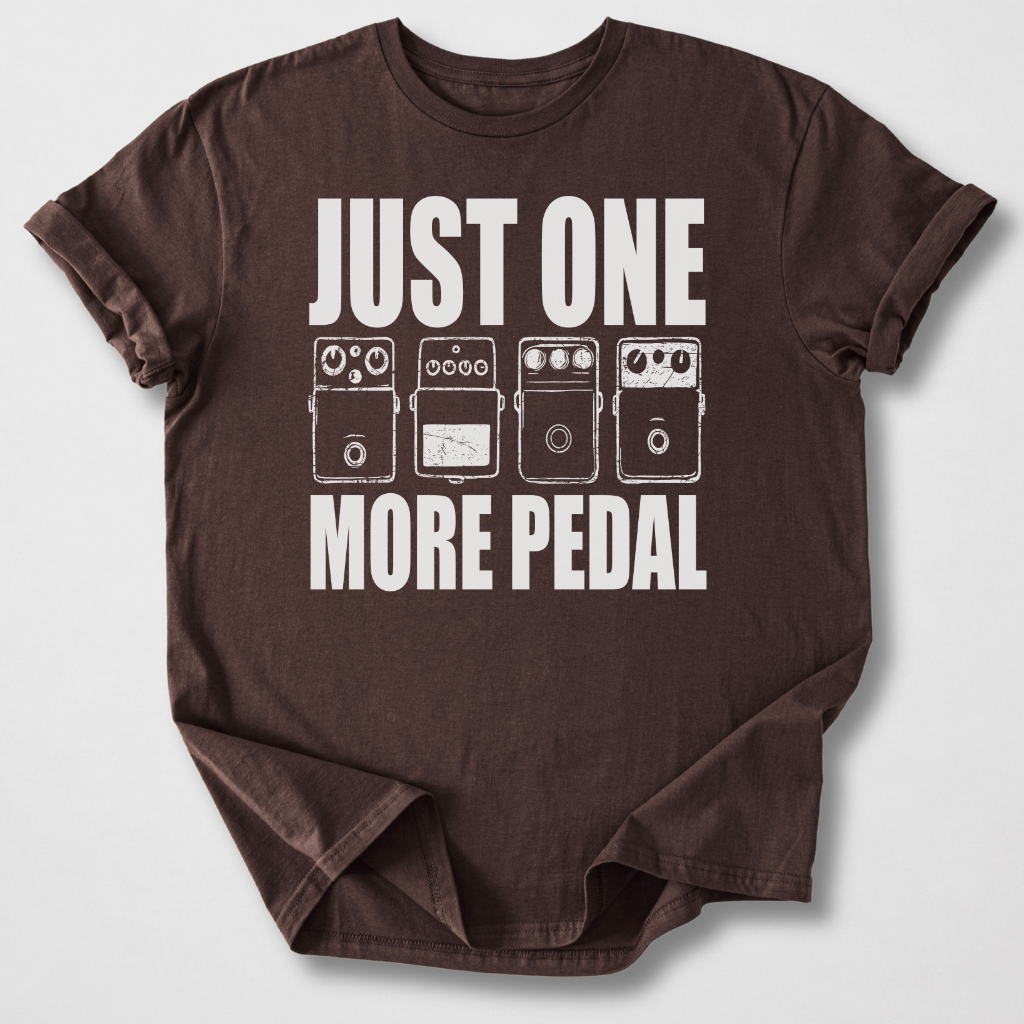 Just One More Pedal Guitar T-Shirt