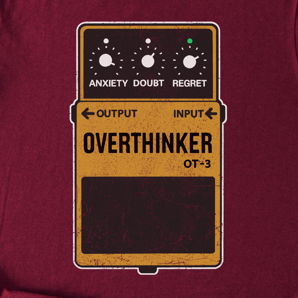 Overthinker Guitar Pedal T-Shirt