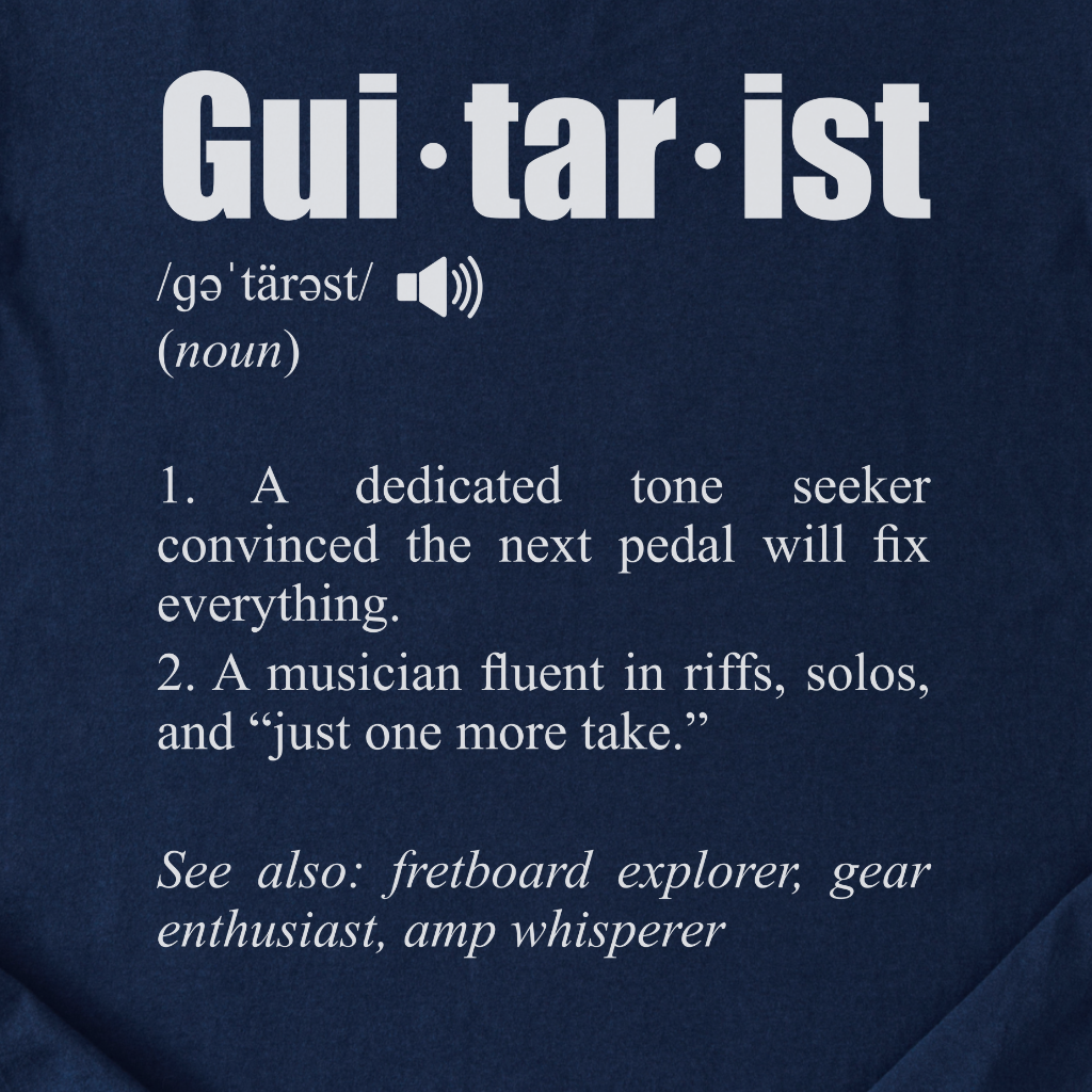 Guitarist Definition T-Shirt