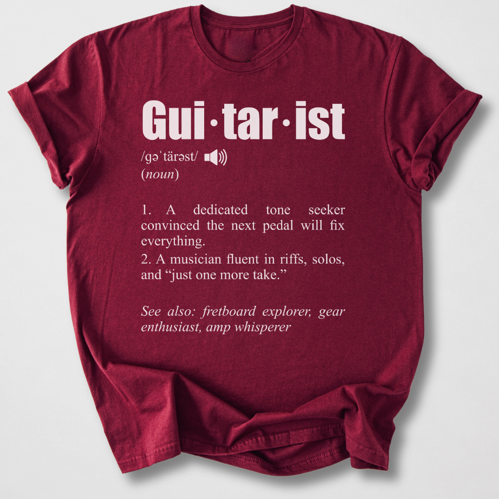 Guitarist Definition T-Shirt