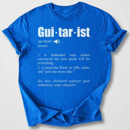 Guitarist Definition T-Shirt