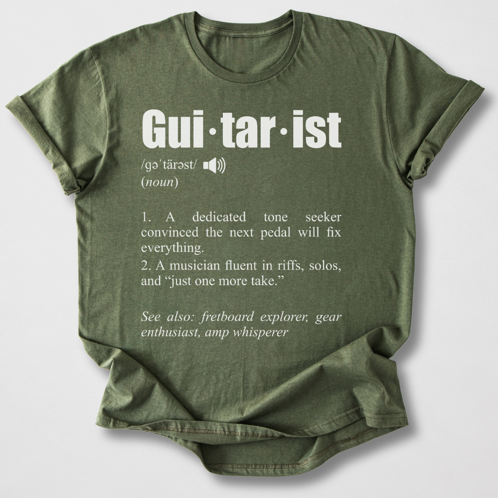 Guitarist Definition T-Shirt