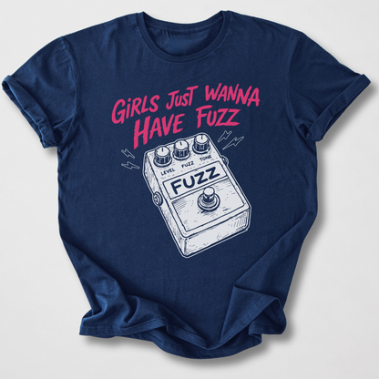 Girls Wanna Have Fuzz Guitar T-Shirt