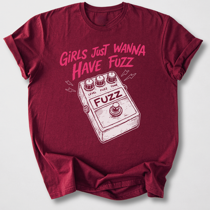 Girls Wanna Have Fuzz Guitar T-Shirt