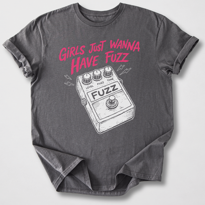 Girls Wanna Have Fuzz Guitar T-Shirt