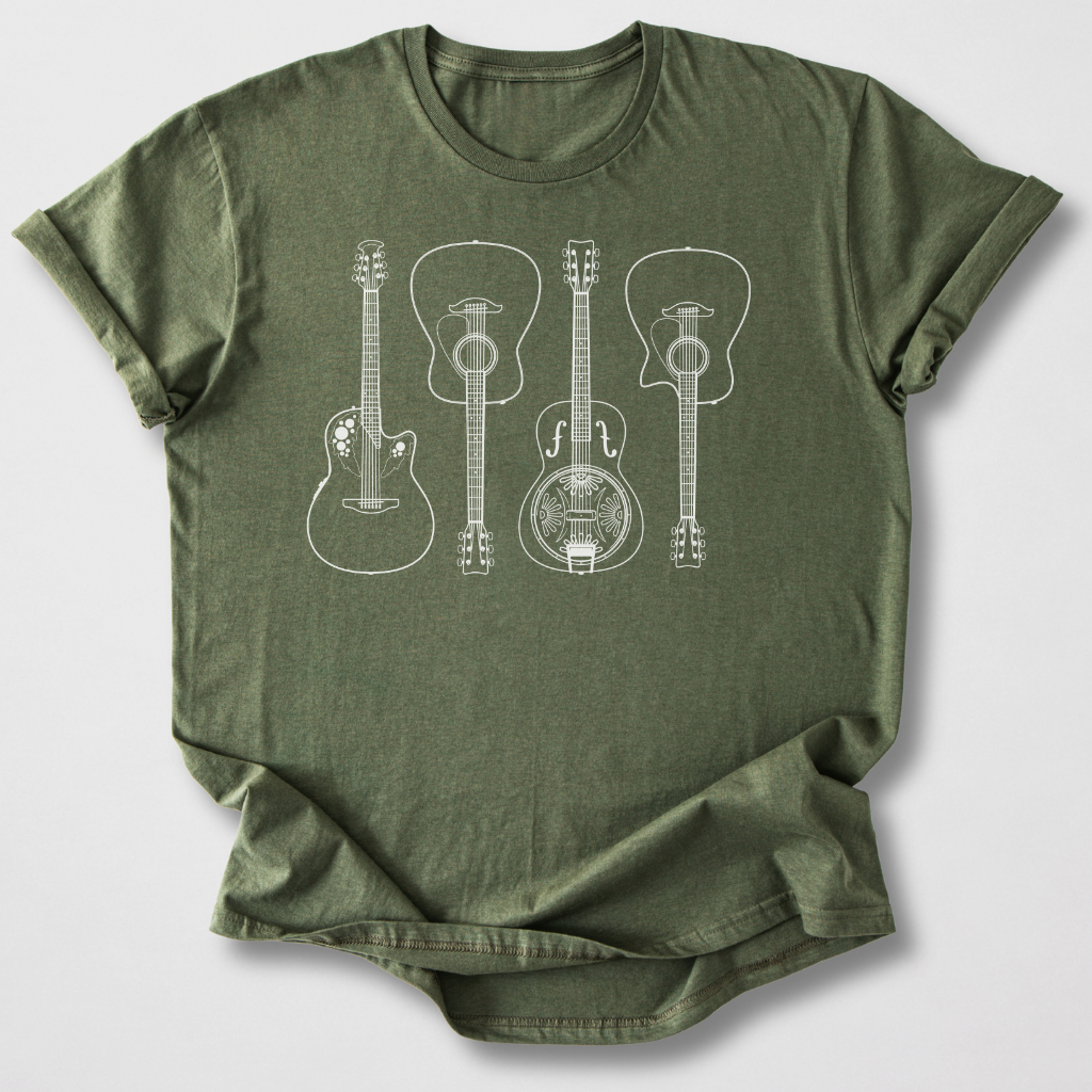 Unplugged Guitar T-Shirt