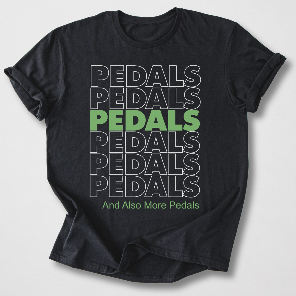 Pedals And More Pedals Guitar T-Shirt