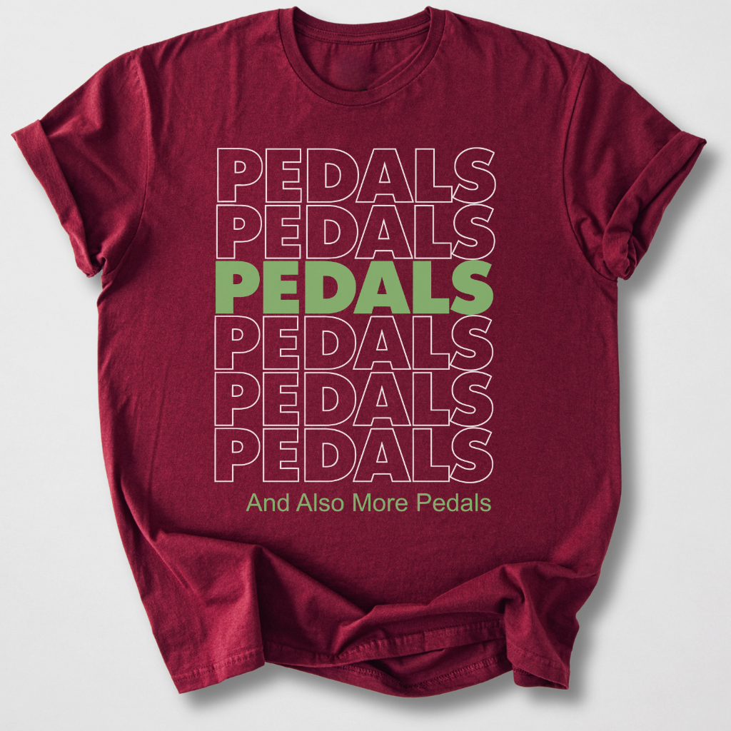 Pedals And More Pedals Guitar T-Shirt