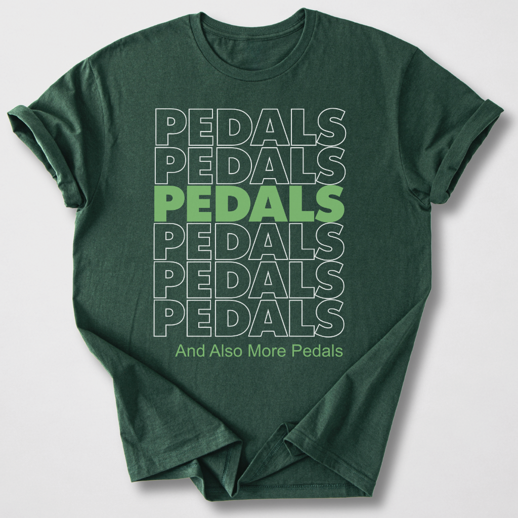 Pedals And More Pedals Guitar T-Shirt