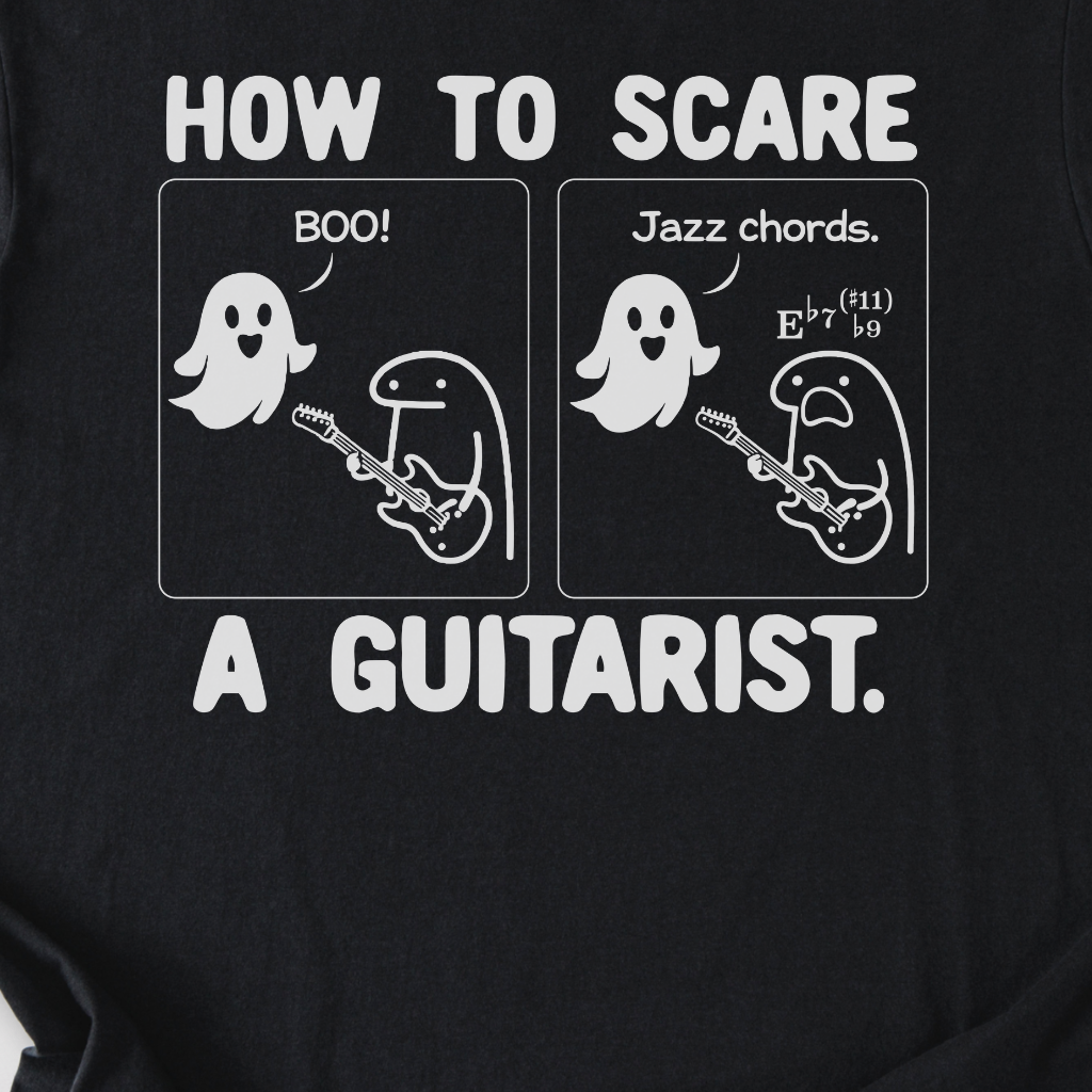 Scare A Guitarist T-Shirt