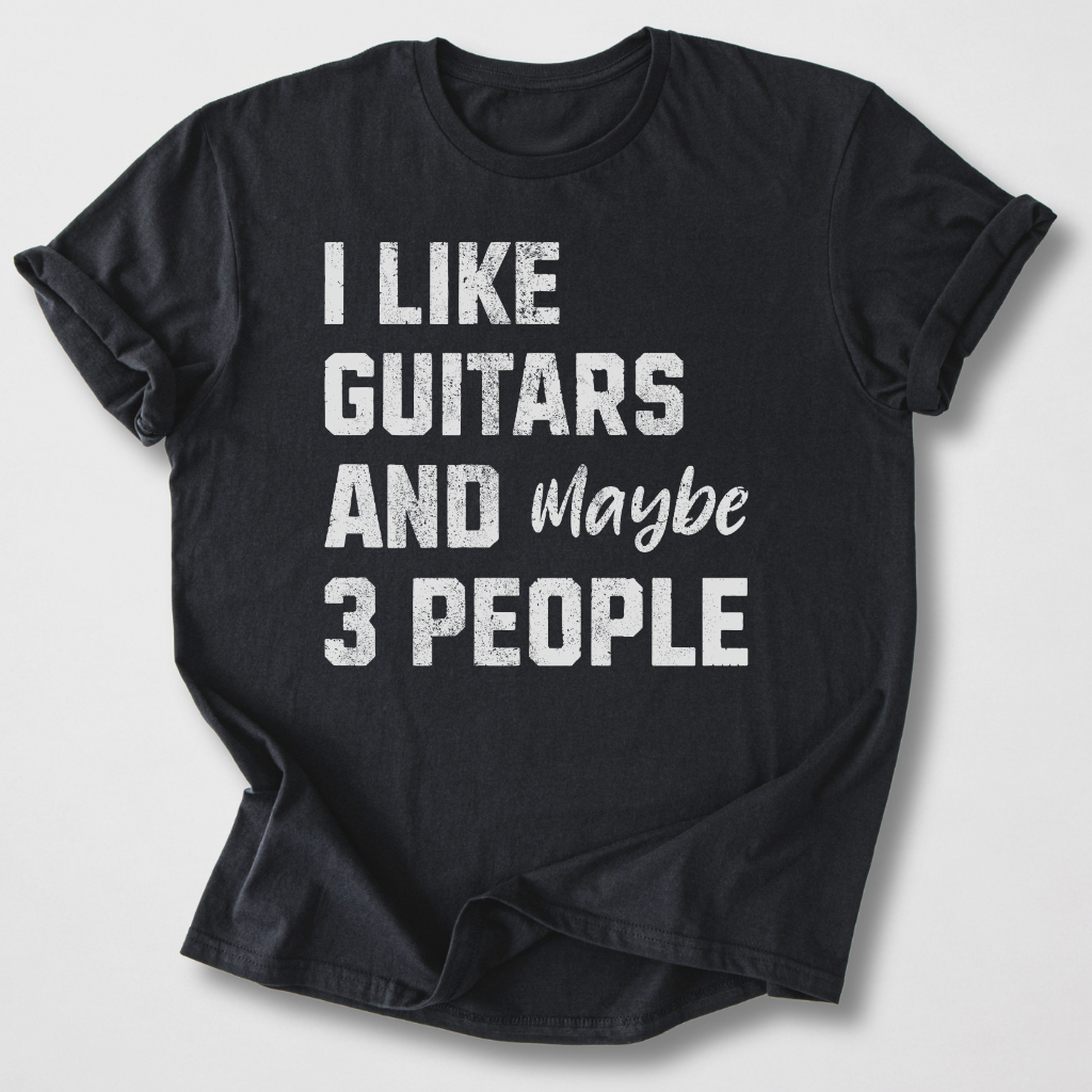 I Like Guitars T-Shirt