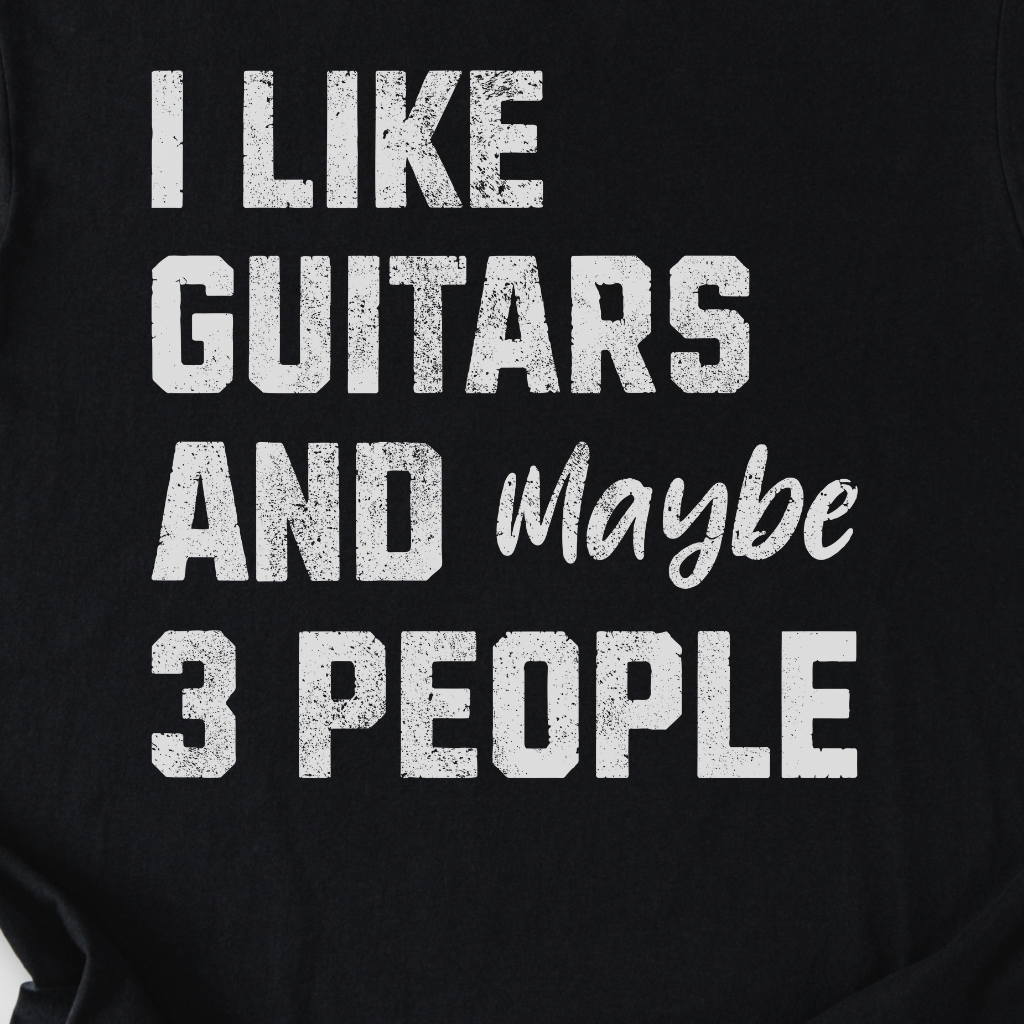 I Like Guitars T-Shirt