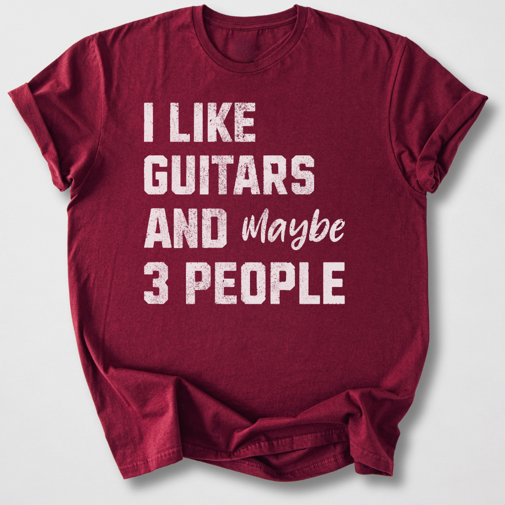 I Like Guitars T-Shirt