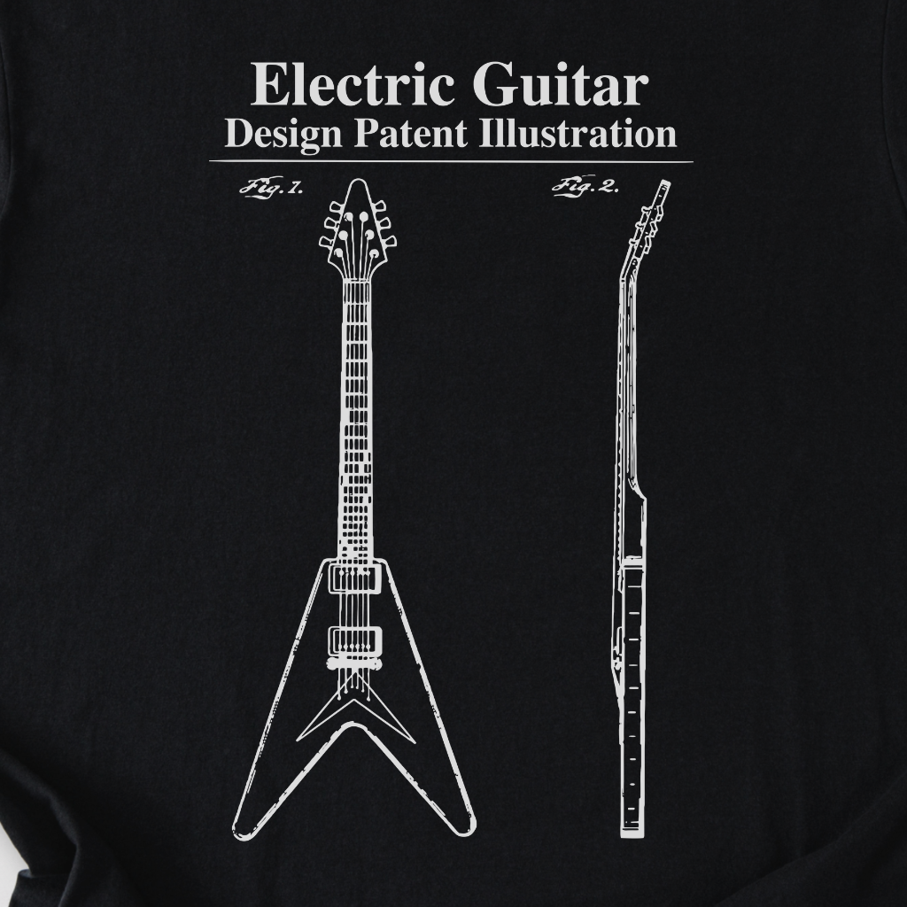 Guitar Patent T-Shirt