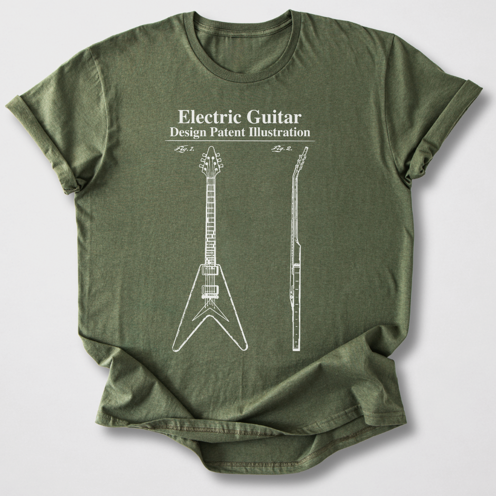 Guitar Patent T-Shirt