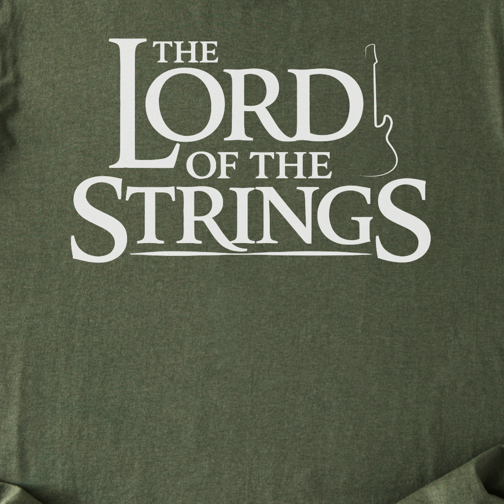 Lord Of The Strings Guitar T-Shirt