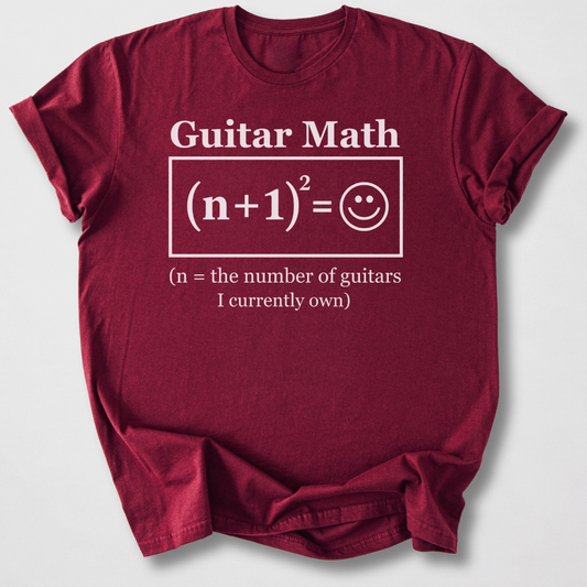 Guitar Math T-Shirt