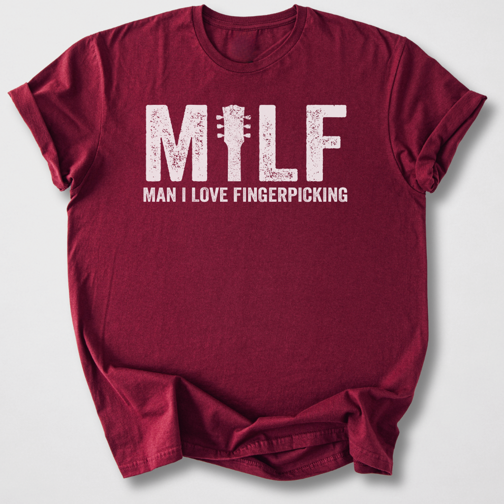Love Fingerpicking Guitar T-Shirt
